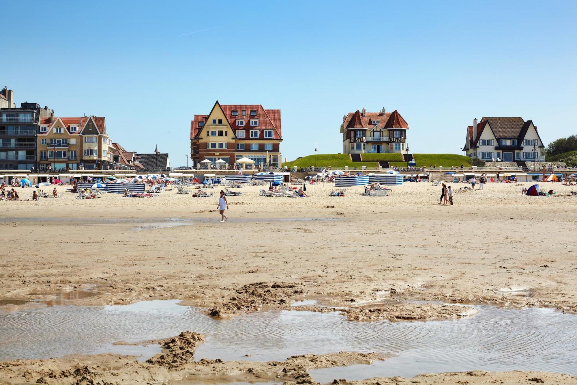 Beach Hotel De Haan Exteriör bild